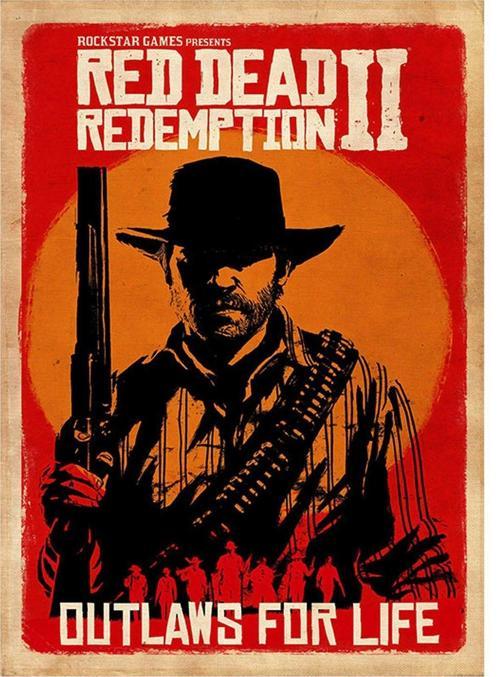 Red Dead Redemption 2 Hediyelik Mdf Tablo 25 cm x 35 cm