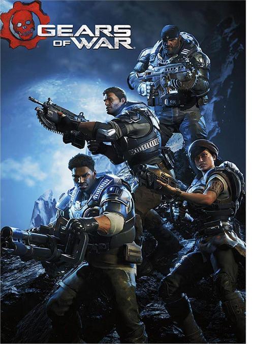 Gears Of War Hediyelik Mdf Tablo 50 cm x 70 cm