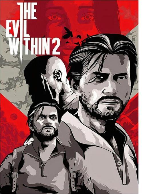 İçindeki Kötülük 2 Tasarım Mdf Tablo 50 cm x 70 cm