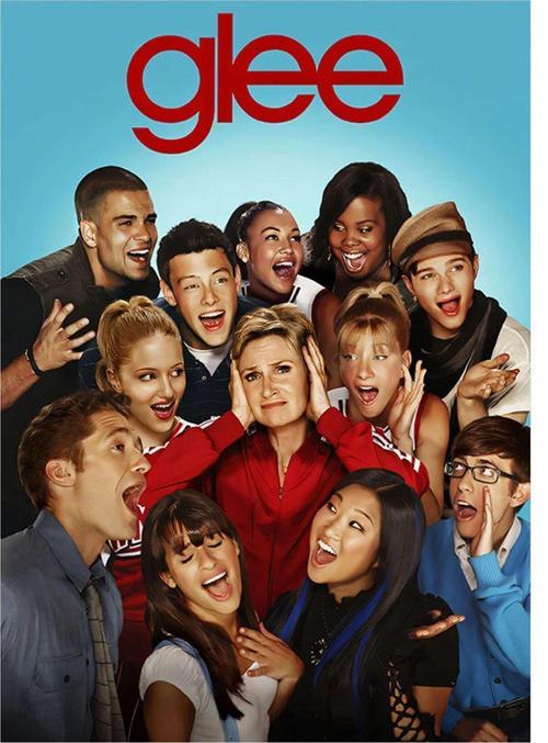 Glee Afiş Desenli Mdf Tablo 35 cm x 50 cm