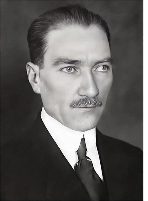 Mustafa Kemal Atatürk Art Mdf Tablo 35 cm x 50 cm
