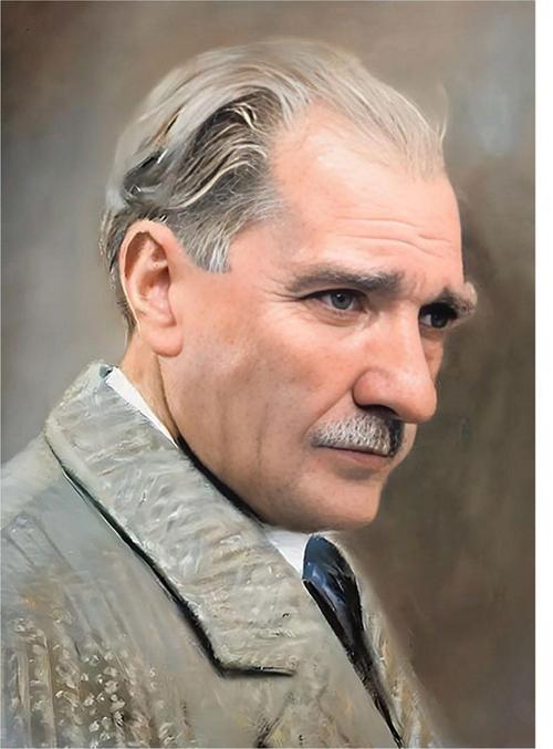 Mustafa Kemal Atatürk Hediyelik Mdf Tablo 35 cm x 50 cm