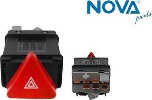 6N0953235B Flaşör Anahtarı ( Üçgen Tip ) Polo-Polo Classic Transporter T4