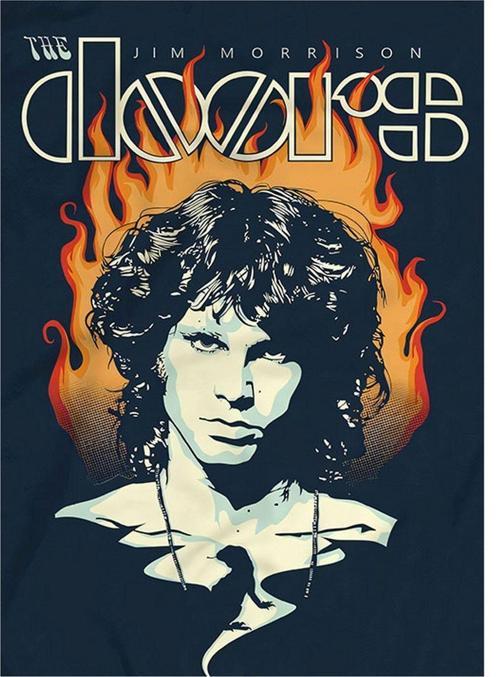 Doors Jim Morrison Mdf Tablo 50 cm x 70 cm