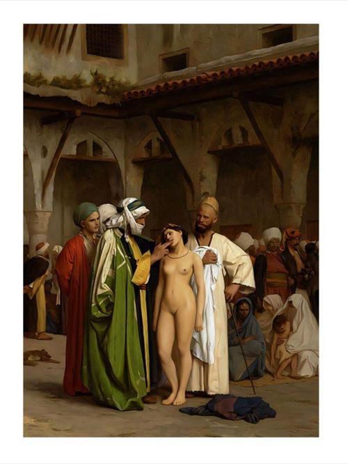 Köle Pazarı Mdf Tablo 50 cm x 70 cm