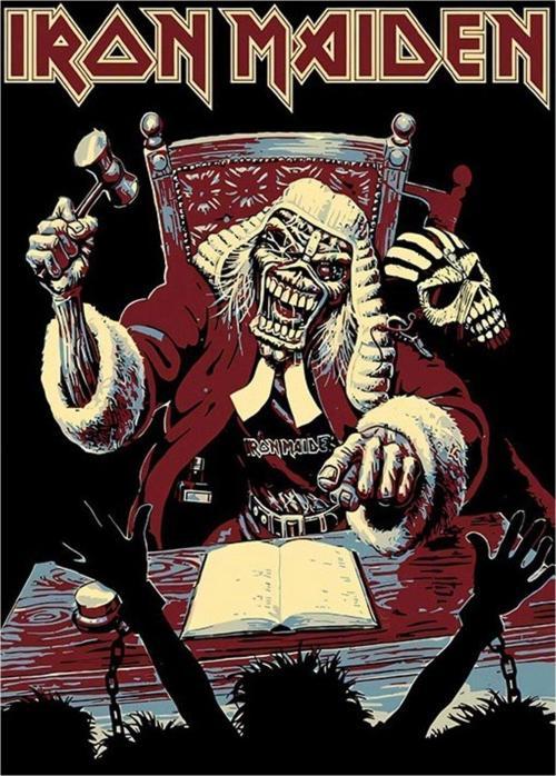 Iron Maiden Müzik Grubu Art Mdf Tablo 35 cm x 50 cm