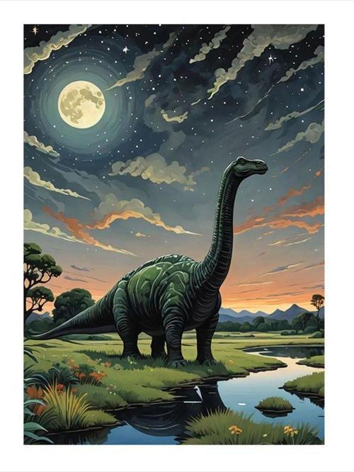 Dinazor Art Mdf Poster 50 cm x 70 cm