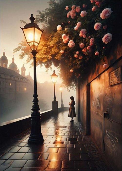 Çiçekler Ve Kadın Tasarım Mdf Tablo 35 cm x 50 cm