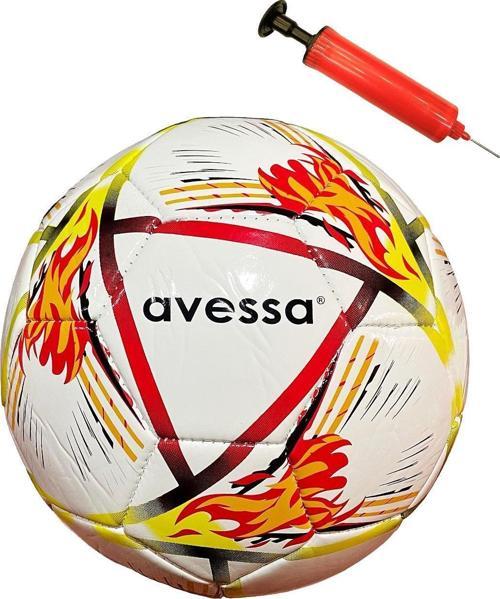 FT150-100SB Futbol Topu Sarı-Beyaz 3 Astar Pompalı