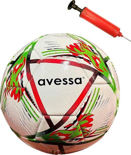 FT150-100YB Futbol Topu Yeşil-Beyaz 3 Astar Pompalı