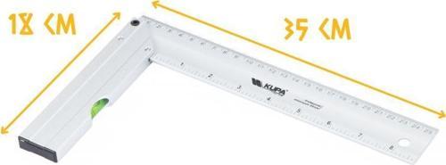 Su Terazili Alüminyum Gönye 350 mm.
