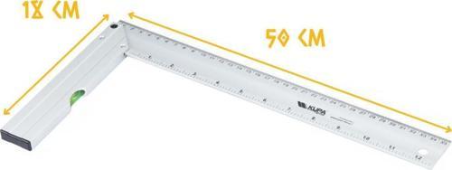 Su Terazili Alüminyum Gönye 500 mm.