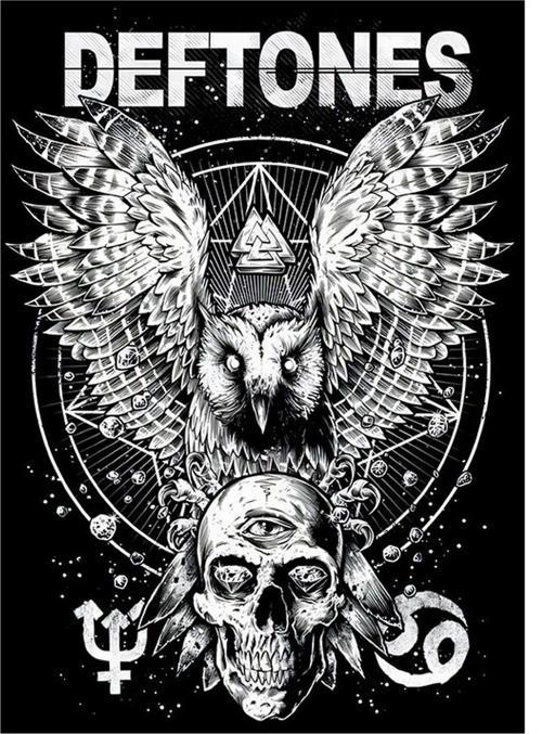 Deftones Tasarım Ahşap Tablo 25 cm x 35 cm
