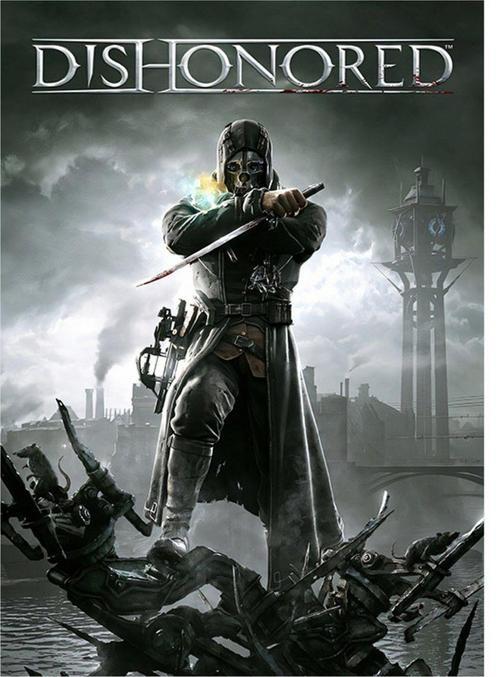 Dishonored Oyun Posteri Tasarım Ahşap Tablo 35 cm x 50 cm