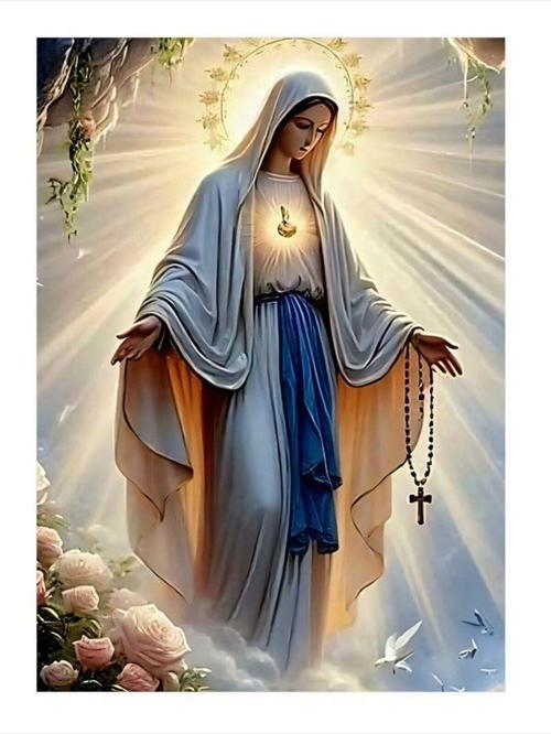 Meryem Ana Hediyelik Ahşap Tablo 25 cm x 35 cm