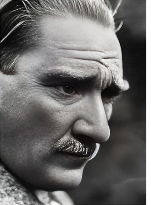 Mustafa Kemal Atatürk Hediyelik Ahşap Tablo 35 cm x 50 cm