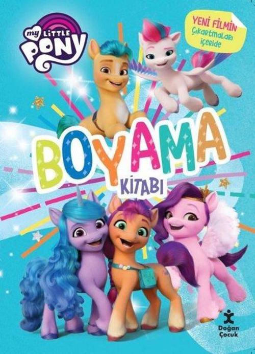 My Little Pony - Boyama Kitabı - Yeni Filmin Çıkartmaları İçeride