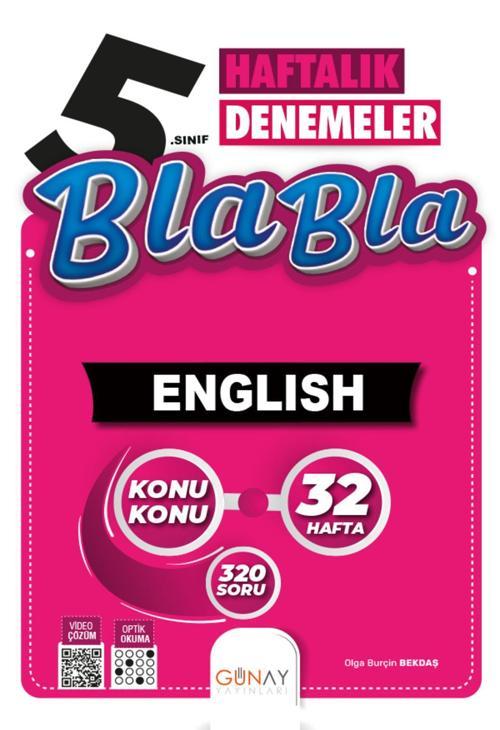 5.Sınıf 32 Haftalık Bla Bla İngilizce Denemeleri