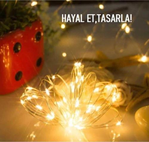 5 Metre Peri Led Çok Amaçlı Dekoratif Aydınlatma + 25 Adet Mandal Seti