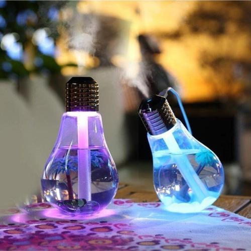 Ampul Şeklinde Led Işıklı Hava Nemlendirici