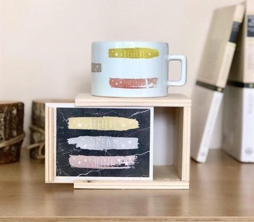 Believe Dream Shıne Tasarımlı Kutulu Kupa