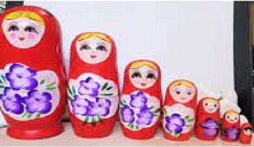 Ahşap 7’Li Matruşka Bebek
