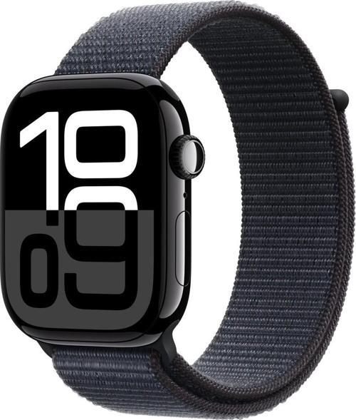 Watch S10 46mm Jet Black Al Ink SL GPS MWWR3TU/A