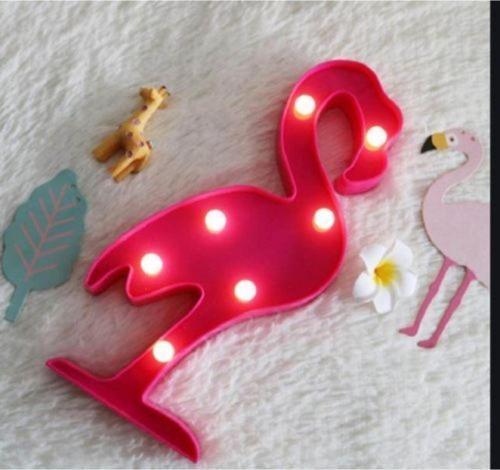 Flamingo Tasarımlı Led Lamba
