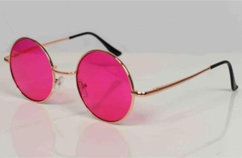 John Lennon Model Gözlük Pembe