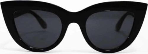 Kadın Cat Eye Gözlük Yuvarlak Model Siyah