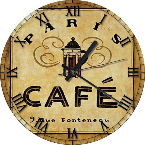 Romen Rakamlı Kafe İçin Sessiz Duvar Saati