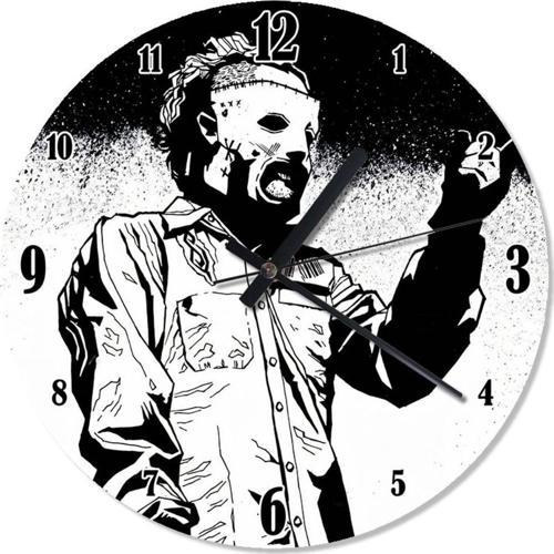 Corey Taylor Slipknot Dekoratif Duvar Saati