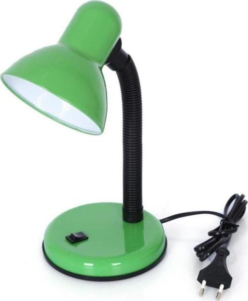 Spiralli Retro Çalışma Öğrenci Masa Lambası Yeşil