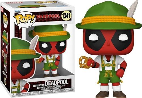 Pop Marvel: Deadpool - Lederhosen Deadpool No:1341 Bobble-Head