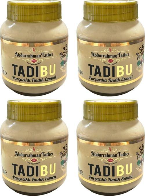 Tadıbu Parçacıklı Fındık Ezmesi 330 gr 4 lü