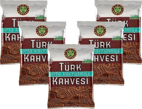 Orta Kavrulmuş Türk Kahvesi 100 gr - 5 li