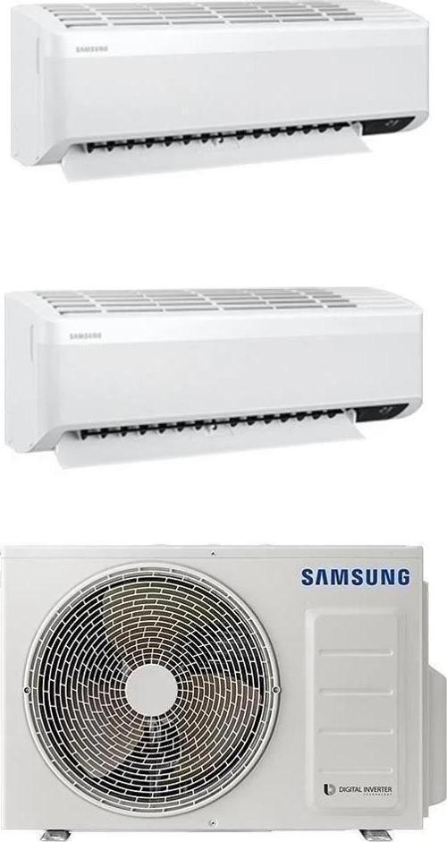 Wind Free Multi 1+2 Sistem (AJ050TXJ2KH/EA) 9+18 Btu İç 6,8 kw Dış Ünite