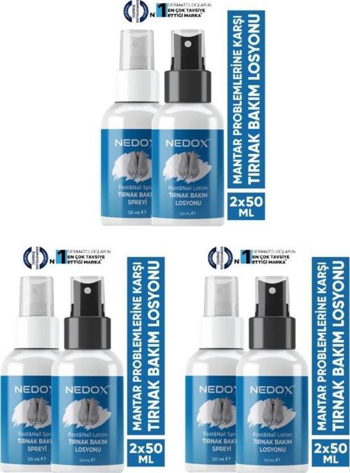 3 Adet Tırnak Bakım Spreyi Ve Losyonu 50ml+50ml