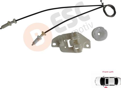 Hyundai Starex H-1 MK1 A1 1997-2007 824034A010 İçin Elektrikli Ön Sol Cam Kriko Tamir Seti