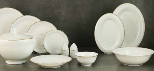 Serenity Gold 85 Parça Yemek Takımı