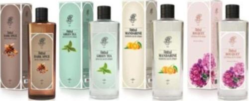 Kolonya 4lü Set Set 250 ml X 4 - Dark Spice Green Tea Mandarine Buket
