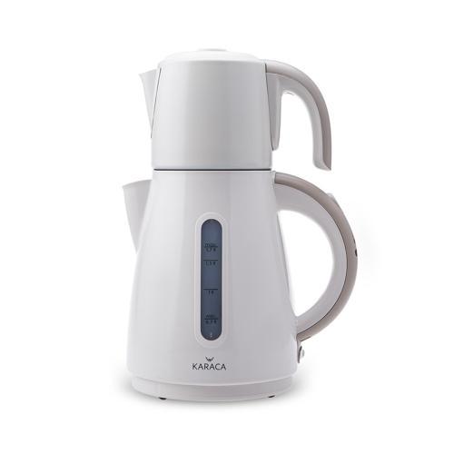 Daystar Çelik Demlikli 2 in 1 Çay Makinesi Latte