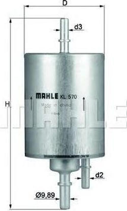 4F0201511D Benzin Filtresi Audı A4 -Audı A6 (01-10) 1.8 2.4-3. Quatro