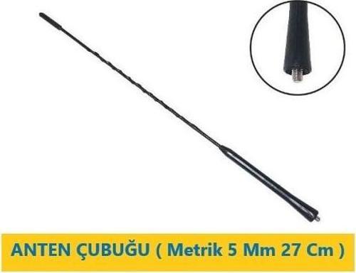 3A0051849 Anten Çubuğu ( Metrik 5 Mm 28 Cm ) Golf 4 Bora Passat Polo  Polo Classic Octavıa Toledo Ib