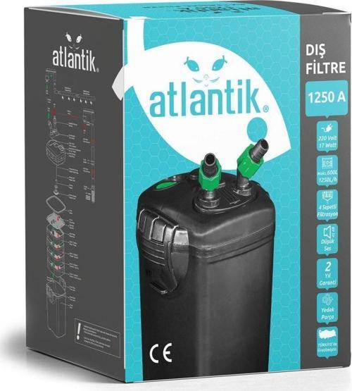 1250A 1250 l/h Akvaryum Dış Filtre