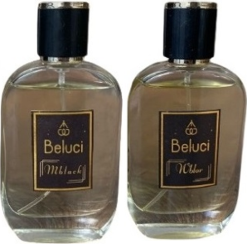 Mblack/Wblor Erkek/Bayan Vücut Parfümü Edp 50 ml 2 Li Set