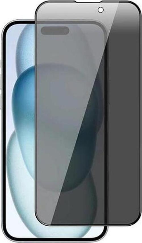 iPhone 14 Pro Max Premium 5D Privacy Hayalet Cam Ekran Koruyucu