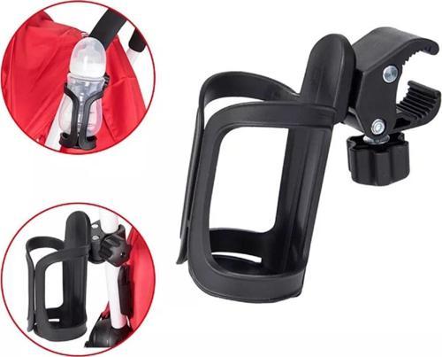 Bebek Arabası Bisiklet Uyumlu Ayarlanabilir Şişe Biberon ve Suluk Tutucu 