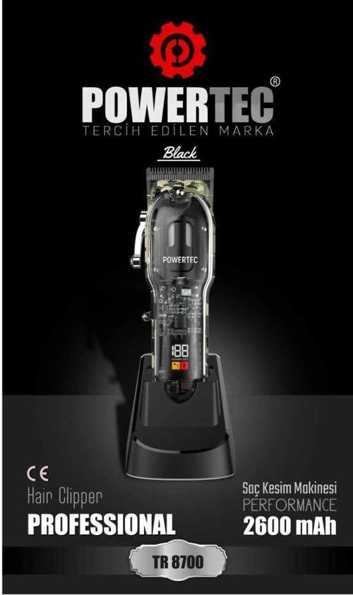 TR-8700 Tıraş Makinesi Siyah