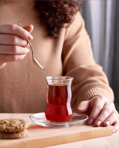 çifte belli çay bardağı takımı - 12 parça çay bardağı seti takımı